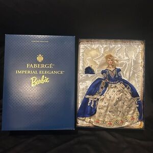 Barbie Fabergé Imperial Elegance Doll - Blue and Gold
